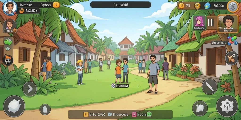 Tampilan antarmuka yang intuitif dan menarik.