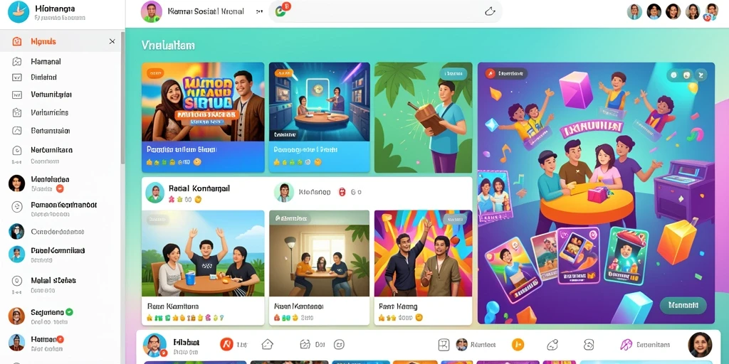 Tampilan antarmuka yang menarik dan mudah dinavigasi.