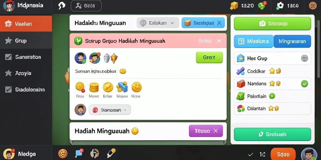 Tampilan antarmuka yang modern dan ramah pengguna.