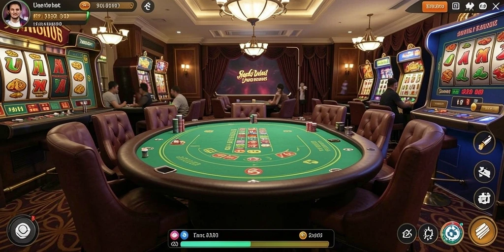 Tampilan antarmuka game yang menarik dan mudah dinavigasi.