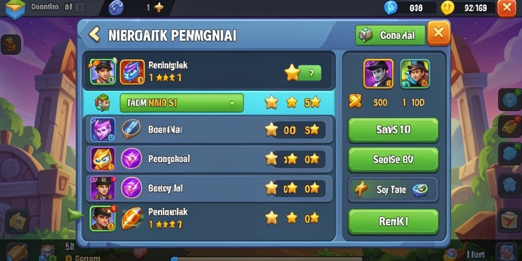 Tampilan antarmuka PUNCAKTOTO yang menarik dan modern.