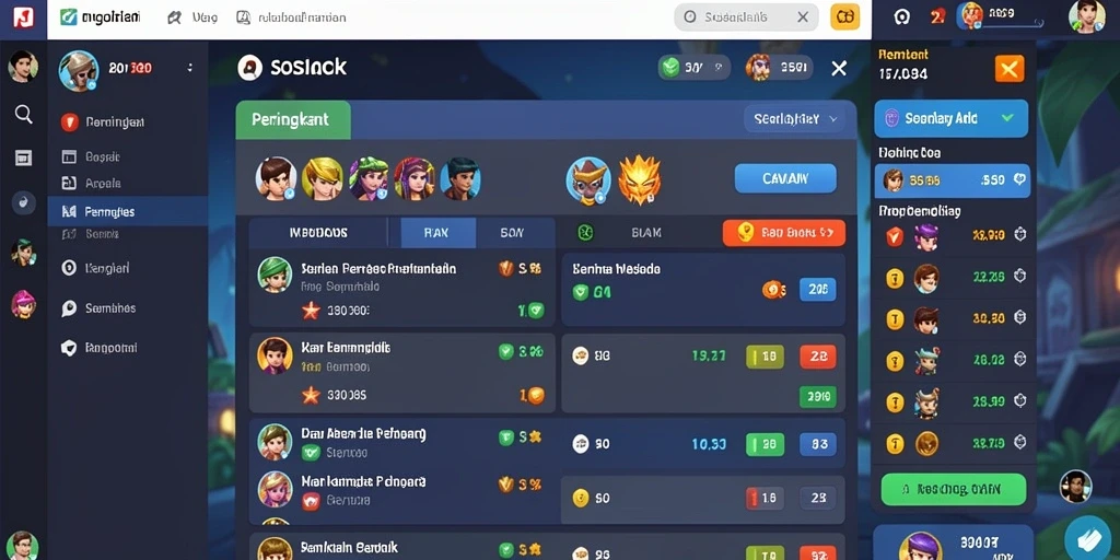 Tampilan grafis yang memukau pada level pertama.
